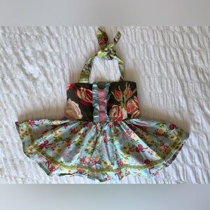 Matilda Jane Serendipity Bowie Halter Top Size 18M VGUC